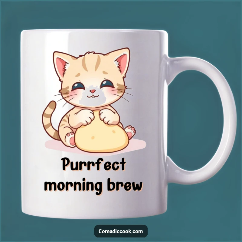 Funny Kitten Baker Mug: Perfect Gift for Cat Lovers and Bakers