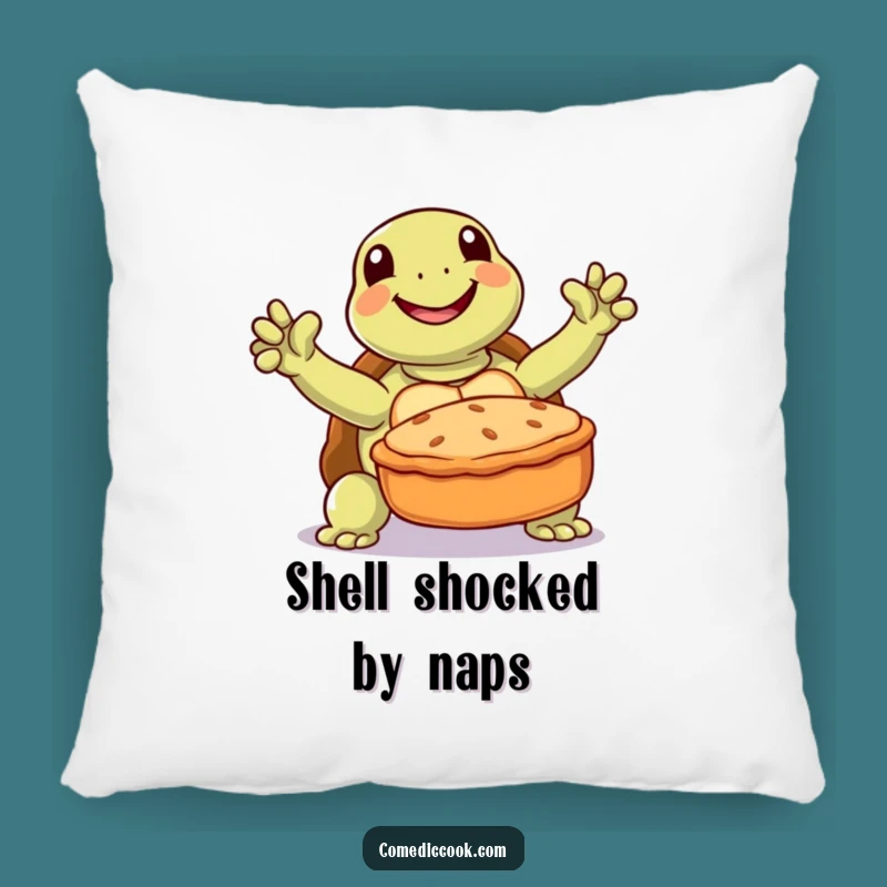 Cozy Funny Turtle Baker Pillow: Comfort and Culinary Triumph