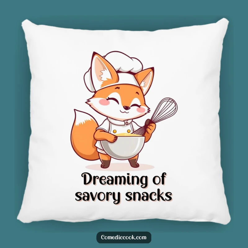 Funny Fox Chef Pillow: Add Whimsy & Comfort to Your Home