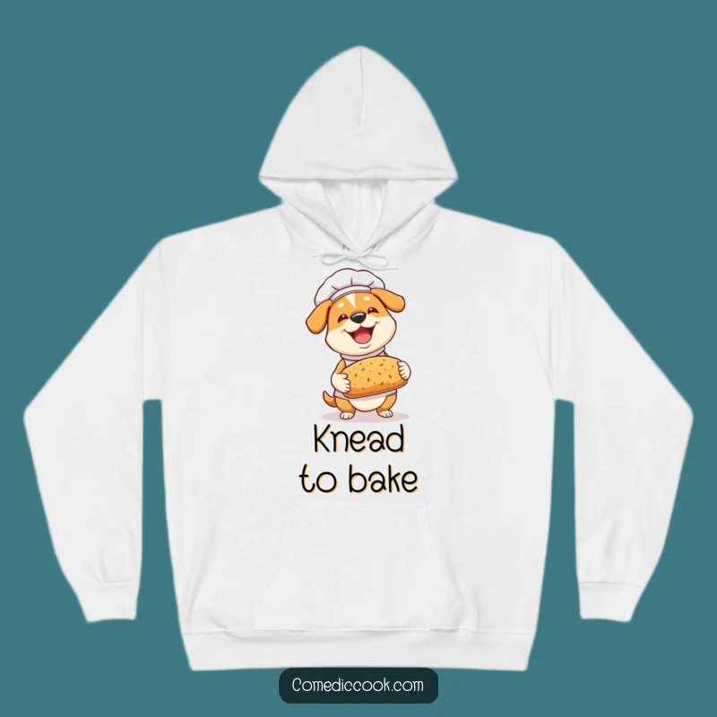 Funny Dog Chef Hoodie: Cozy Up with Baked Goods and Canine Comedy!