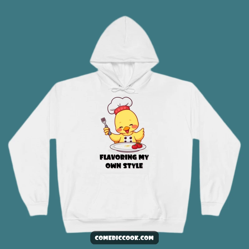 Funny Duck Chef Hoodie: Cozy Up with This Seasoned Pro's Funny Gift!