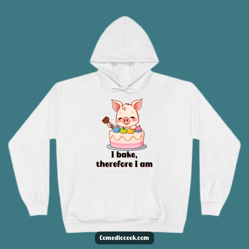 Funny Piglet Hoodie: Cozy and Hilarious Treat for Cake Enthusiasts