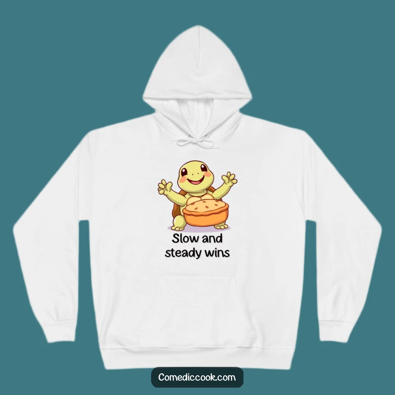 Cozy Funny Turtle Baker Hoodie: Warm and Humorous Gift