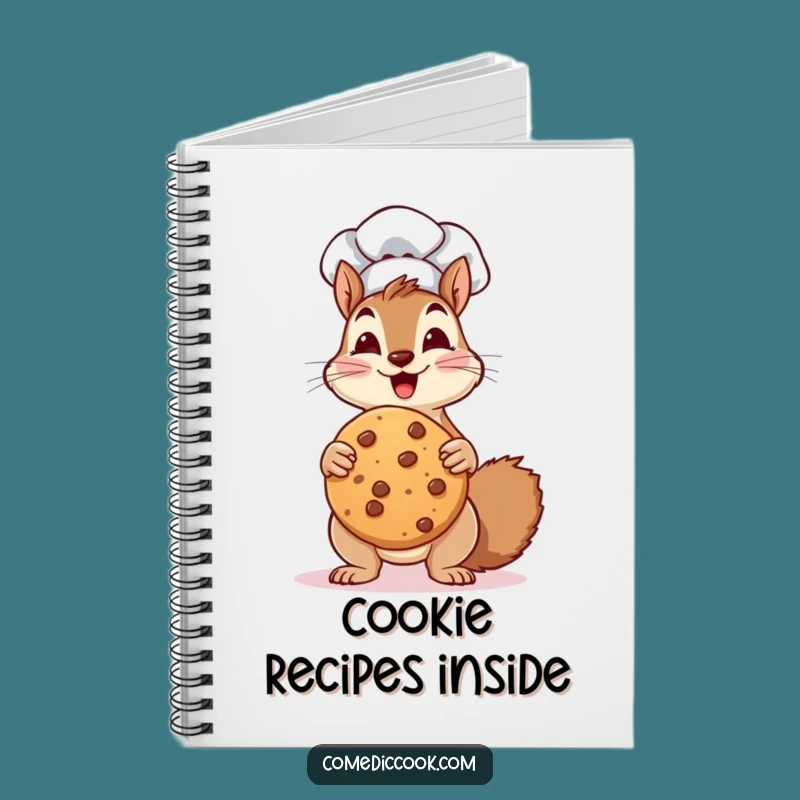 Funny Squirrel Chef Notebook: Jot Down Recipes with This Hilarious Funny Gift!