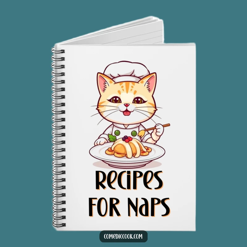 Funny Cat Chef Notebook: Jot Down Your Culinary Ideas with Style
