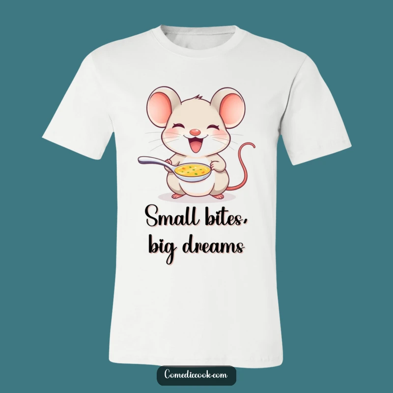 Funny Mouse Chef T-Shirt: Humorous Gift for Food Lovers