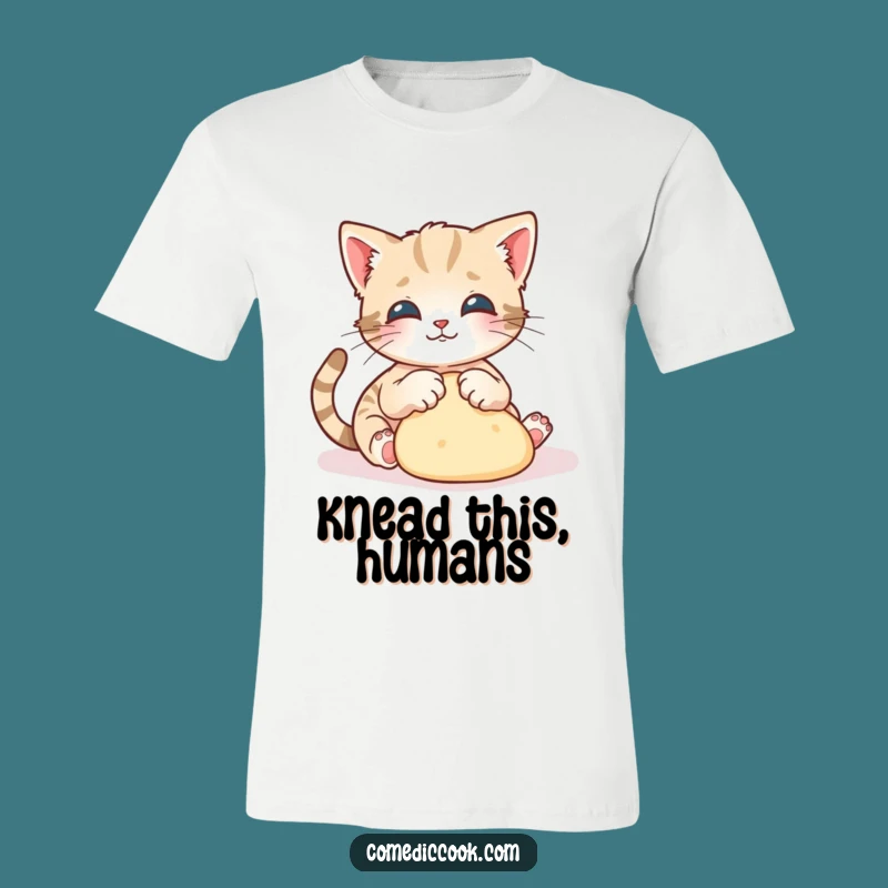 Funny Kitten Baker T-Shirt: Humorous Gift for Cat Lovers
